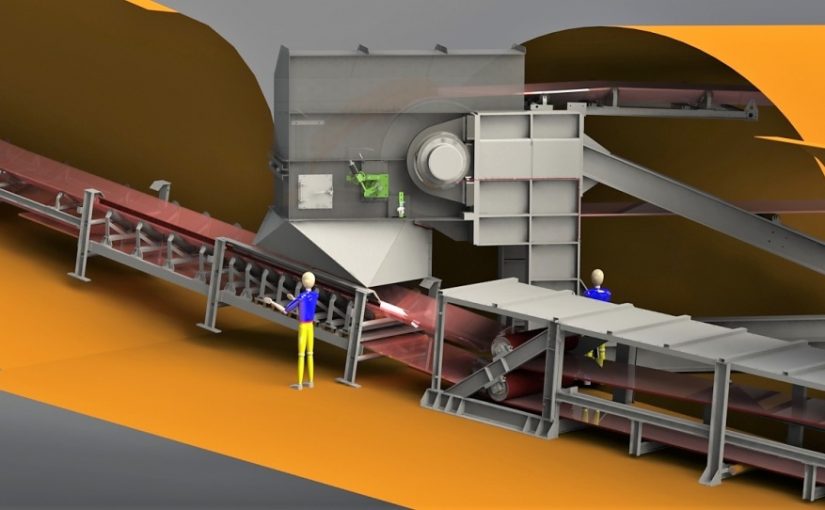 3D - Belt Conveyor - Polyak Eynez - LA STEPHANOISE